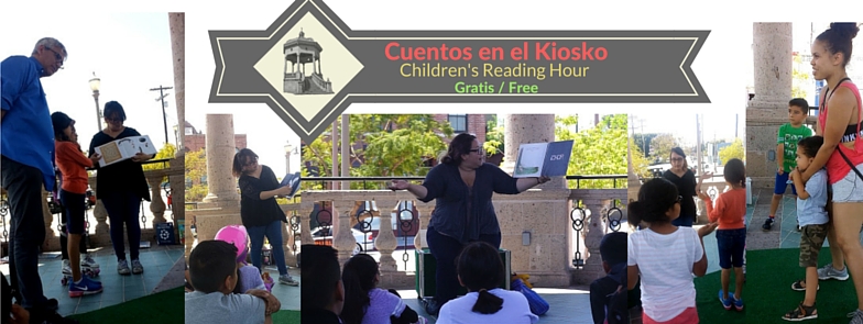 Cuentos en el Kiosko / Children"s Reading Hour - June 26, 2016
